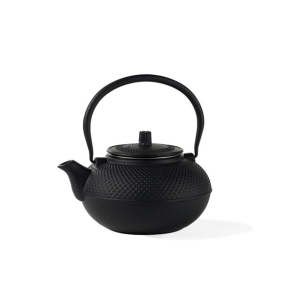 Tepotte af st�bejern m. filter