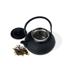 Tepotte af st�bejern m. filter