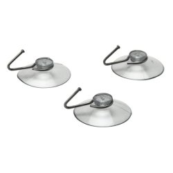 Sugekop knage - s�t med 3 stk.