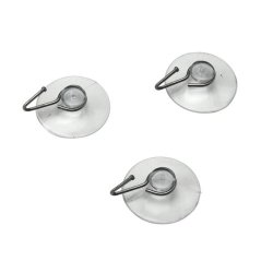 Sugekop knage - s�t med 3 stk.