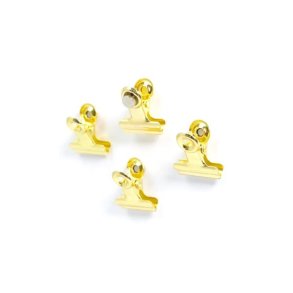 Magneter klemme 4 stk. - messing