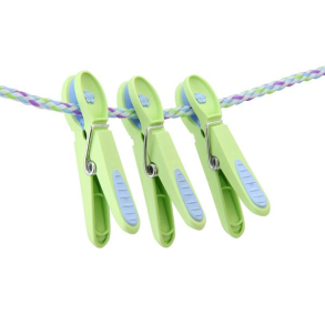 T�jklemme - Gr�n med bl� blomst