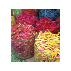 T�jklemme - Gr�n med bl� blomst