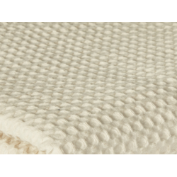 Plaid - vaffelmnstret - natur